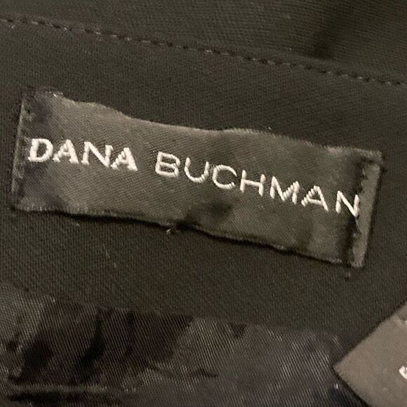 Dana Buchman Black Wool Skirt Size 2 - Picture 3 of 5